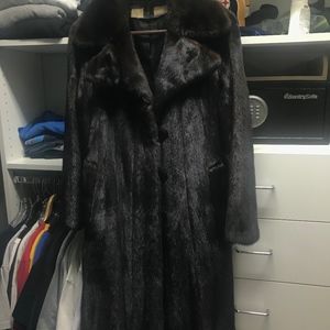 mink fur coat